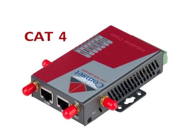 4G Cellular Router CAT4 LTE Modem Industrial SIM Card Slots